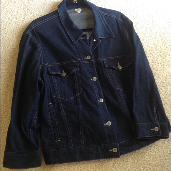 Coats | Anne Klein Denim Jacket | Poshmark